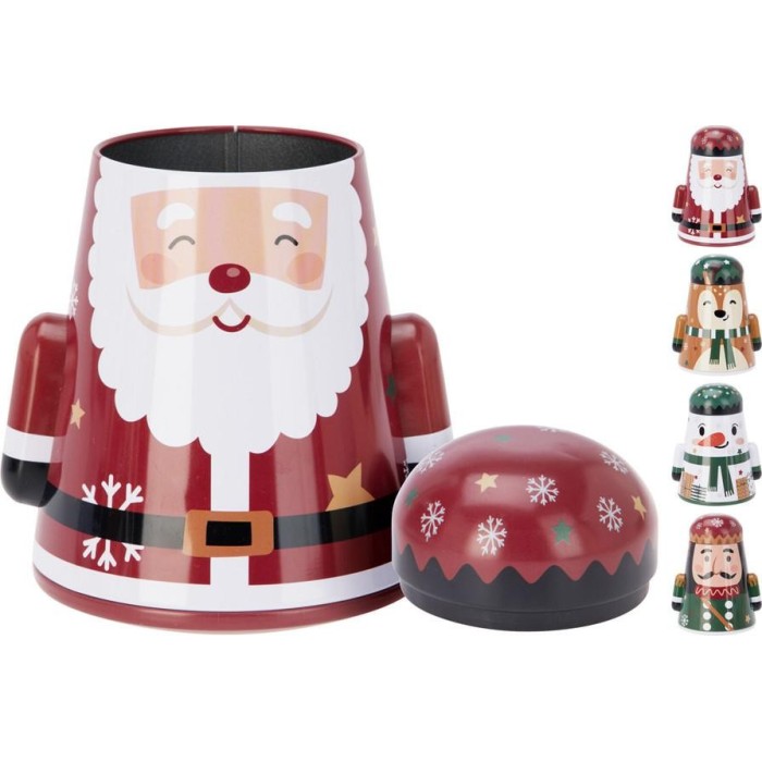 BOX LATTA NATALE 12X15CM 4ASS